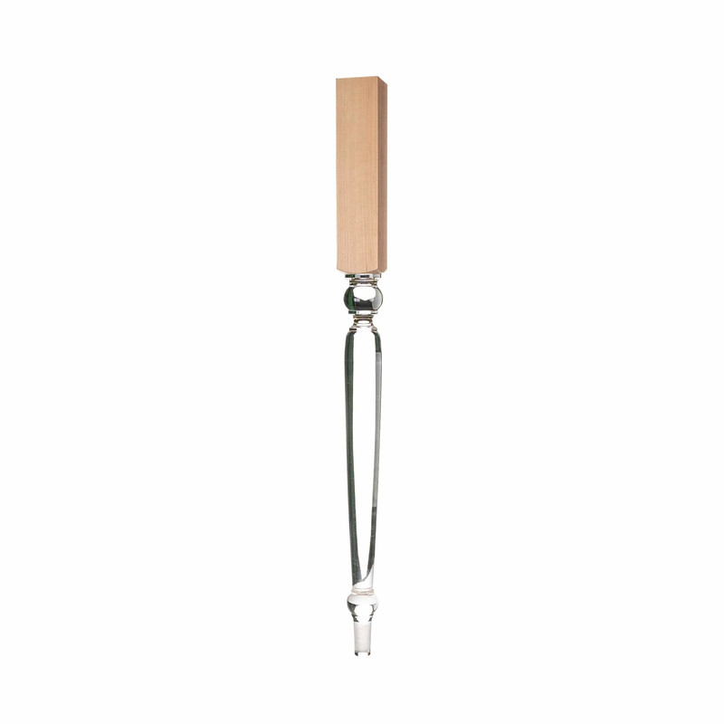 Old English Style Acrylic Dining Table Leg - Species:Cherry